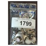 MARKED .925 SILVER FINDINGS, 100 GRAMS TOTAL WEIGH