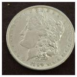 1889 MORGAN SILVER DOLLAR