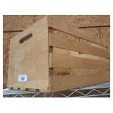 WOODEN 20IN CRATE