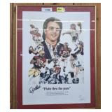 FLUTIE THROUGH THE YEARS FRAMED PRINT