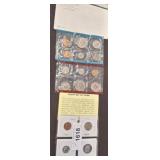 1971 P & D MINT SET, PROOF COINS