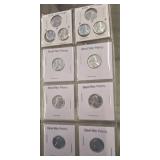 12 PCS 1943 STEEL PENNIES