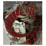 CHRISTMAS DECOR, WREATH, MISC