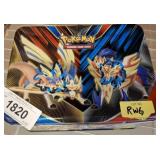 POKEMON COLLECTOR TIN AND CARDS