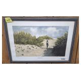 BAREFOOT ESCAPE SIGNED/NUMBERED PRINT