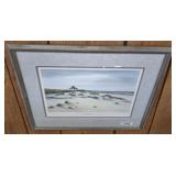 GAZEBO BY THE SEA SIGNED/NUMBERED PRINT