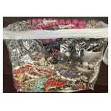 LARGE BAG OF COSTUME JEWELRY