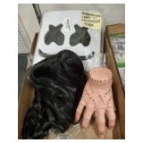 MARSHMALLOW LIGHT UP MASK, HAND, MISC