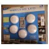 WIRELESS LED PUCK LIGHTS