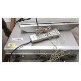 PHILLIPS DVD/VCR W/ SOUND BAR