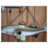DECORATIVE METAL FISH