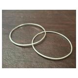 925 BANGLE BRACELETS 2 PIECE