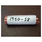 1950-58 WHEAT PENNY ROLL