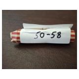 1950-58 WHEAT PENNY ROLL