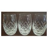WATERFORD TUMBLERS EASTBRIDGE