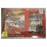 DISNEY CARS DVD AND CAR SET