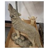 WOLF DECOR FIGURINE, FIGURINES