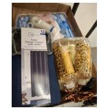 SHOWER CURTAINS, BATH SUPPLIES