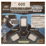 3 WING CEILING LIGHT