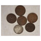 BRITISH LARGE PENNIES