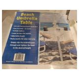 BEACH UMBRELLA TABLES