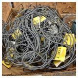 ASSORTED IPHONE AND PHONE CABLES