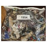 LARGE BAG OF COSTUME JEWELRY