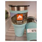 2 PC OZARK TRAIL TUMBLERS
