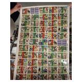 UNCUT NFL COLLECTOR CARDS
