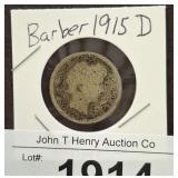 1915D BARBER QUARTER