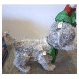 ANIMATED ELECTRIC CHRISTMAS DOG