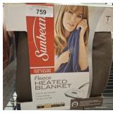 FLEECE HEATED SUNBEAM BLANKET