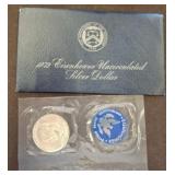 1972 IKE SILVER DOLLAR