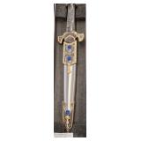 MEDIEVIL JEWELED DAGGER