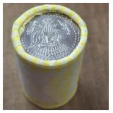 ROLL OF UNCIRCULATED KENNEDY HALF DOLLARS