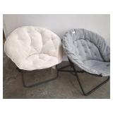 2 FOLDING PAPASAN STYLE CHAIRS