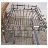METAL END TABLE