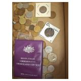 ASSORTED FOREIGN COINS