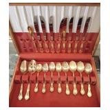 GOLD TONE FLATWARE