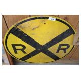 RAILROAD CROSSING SIGN  36 IN