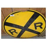 RAILROAD CROSSING SIGN  36 IN