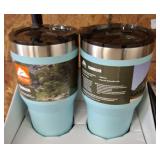 2 PC OZARK TRAIL TUMBLERS
