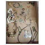 ASSORTED COSTUME JEWELRY, SOME MARKED 925