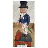 UNCLE SAM CAST IRON BANK