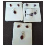 MARKED STERLING SILVER SILVER JEWELRY