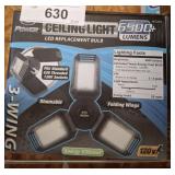 3 WING CEILING LIGHT