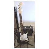 FENDER SQUIER ELECTRIC GUITAR W/