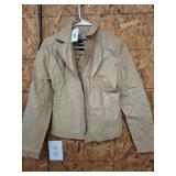 MAXIMA LADIES LEATHER JACKET SZ M