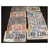 ASSORTED LICENSE TAGS