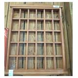 WOODEN WHATNOT WALL SHELF
